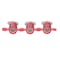 Panduit Ring Terminal, #10 Stud Size, 18 AWG, 600 V, Nylon Insulated, Red, Crimp Termination Only, 3000 PK PN18-10R-3K - alternate 7